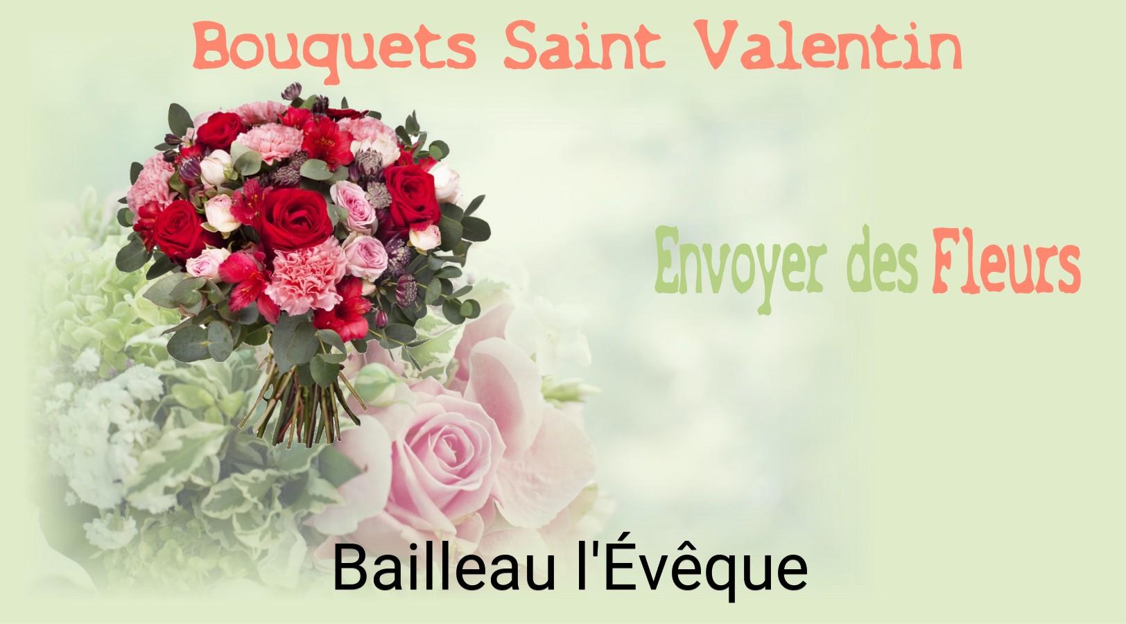 Roses de Saint-Valentin livrées à Bailleau-l'Évêque